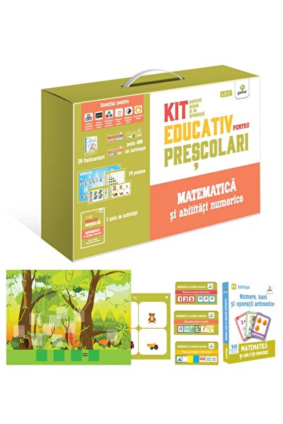 Editura Gama Matematică Și Abilități Numerice. Kit Educativ Pentru Preșcolari