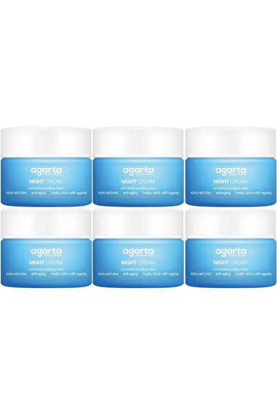 Agarta Natural Anti-Aging Anti-Age Night Cream Water Based 50ml (Wrinkle/Firm...