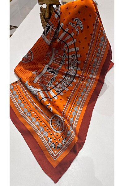EB SCARF Italian Silk Shawl |   Natural Bright and Stylish Appearance
