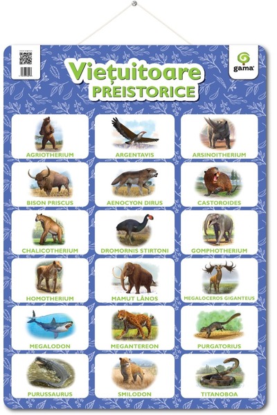 Editura Gama Viețuitoare Preistorice