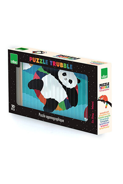Vilac 4D Wooden Puzzle - Animals -