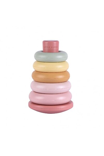 Little Dutch Set 5 Inele De Stivuire Roz