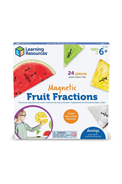 Learning Resources Μαγνητικό Σετ Κλασμάτων - Φρούτα