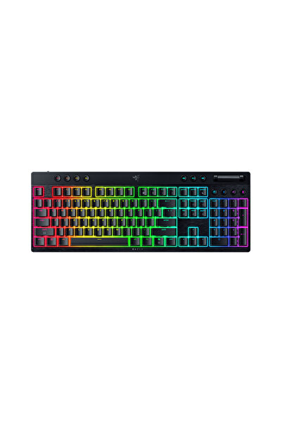 RAZER Tastatură wireless BlackWidow V4 Low Profile HyperSpeed, switch-uri gal...
