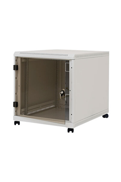 TRITON 19in 12U Floor Rack Cabinet 600x800mm Glass Door IP30 Gray