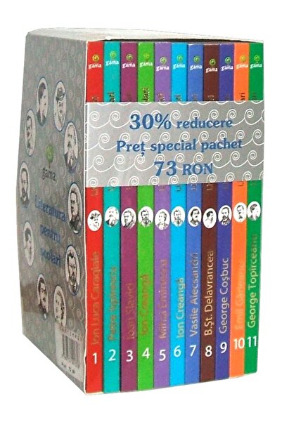 Editura Gama Pachet „Literatura Pentru Şcolari”