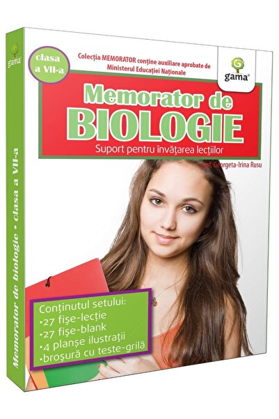 Editura Gama Σημειώσεις Βιολογίας. Βαθμός Α Vii-A