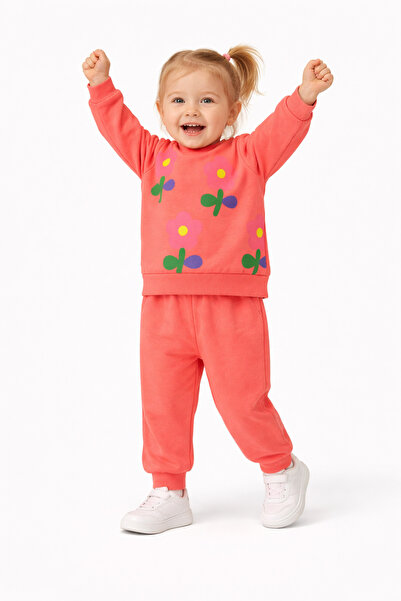 Melodikids Girl's Seasonal Top and Bottom Set