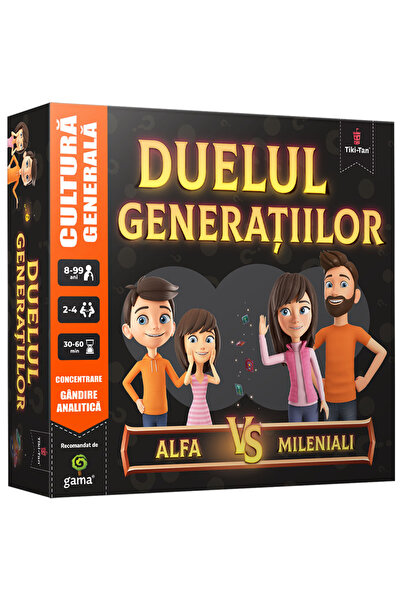 Editura Gama Duelul Generatiilor (Joc Educativ Interactiv)