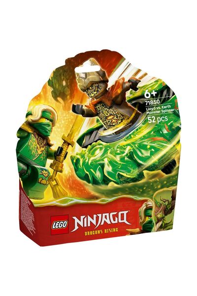 Evelise NINJAGO LLOYD VS SPINNERUL MONSTRU DE PAMANT 71850