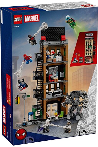 LEGO Marvel OMUL PAIANJEN VS MYSTERIO DAILY BUGLE 76342