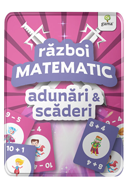 Editura Gama Adunări Și Scăderi (Joc Educativ Interactiv)