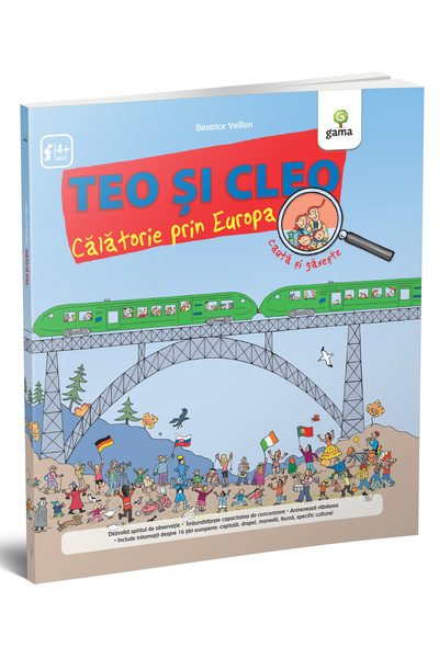 Editura Gama Teo Și Cleo: Călătorie Prin Europa