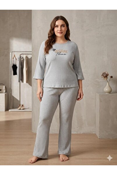sleeproom Plus Size Camisole Summer Pajama Set