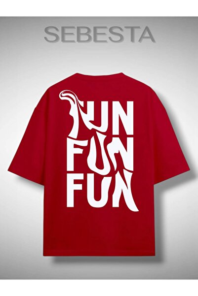 Sebesta Fashion Fun Printed Premium Oversize T-Shirt