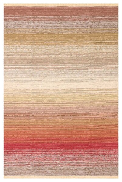 Kutnu Kilim KTN 02 NATURAL TERRA Modern Ombre Color Transition Washable Double Sided Rug