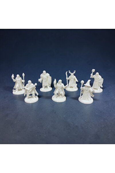 Major Hobi DND - Fantastik RPG Mini Figür Seti Masaüstü Oyun Karakterleri 7’l...