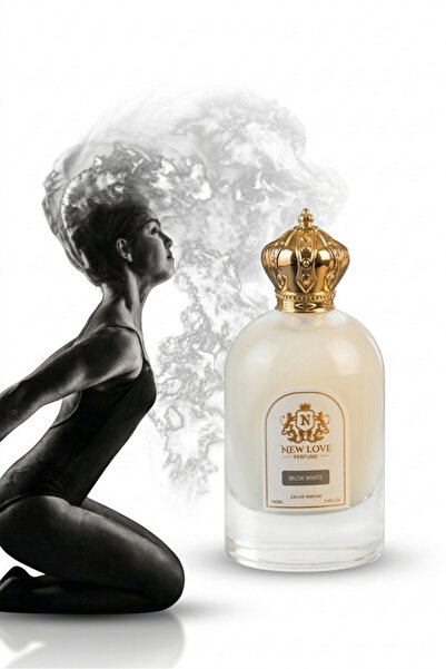 New Love عطر مسك ابيض فاخر للنساء 100مل