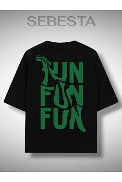 Sebesta Fashion Fun Printed Premium Oversize T-Shirt