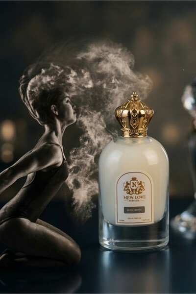 New Love عطر مسك ابيض فاخر للنساء 100مل