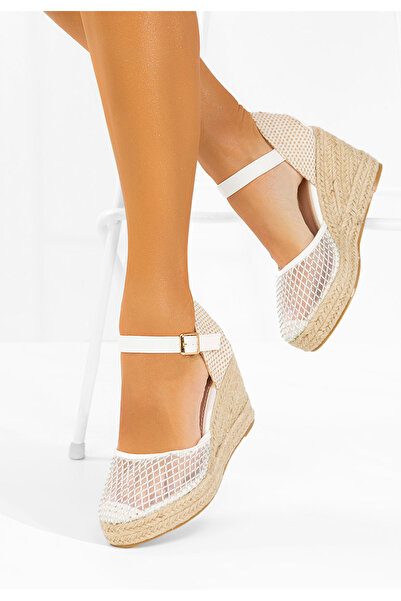 B T Shoes Εσπαντρίγιες Ψηλέσ Ρακελία λευκά