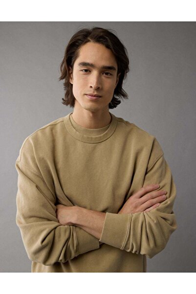 AMERICAN EAGLE سويت شيرت AE برقبة دائرية