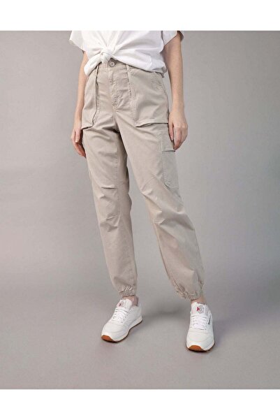 AMERICAN EAGLE AE Stretch High-Waisted Baggy Cargo Jogger