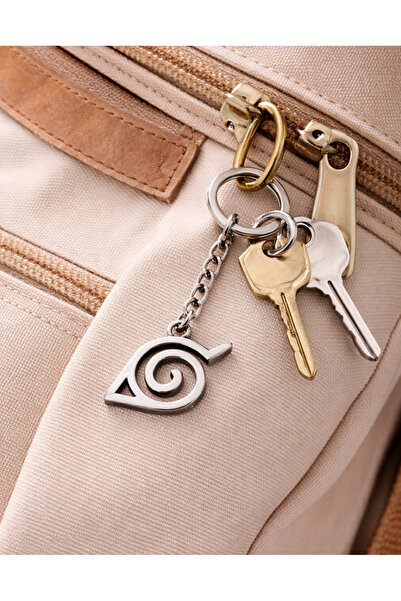 HER ŞEY NOTA www.herseynota.com Μπρελόκ Naruto Konoha με μοτίβο φύλλων Anime ...