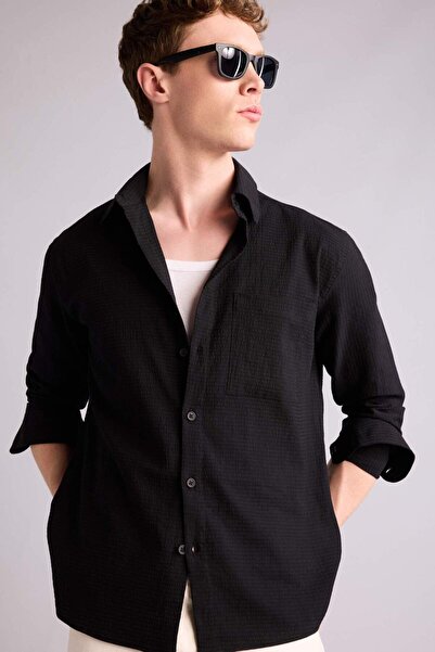 DeFacto Regular Fit Long Sleeve Shirt H2293Ax26Sp