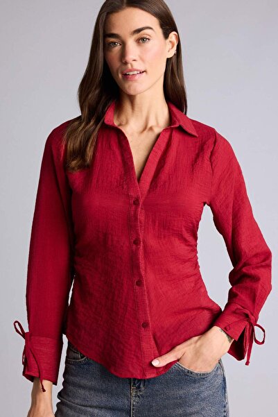 DeFacto Košulja sa ušivenim ovratnikom, modalna košulja dugih rukava H1570AX26SP