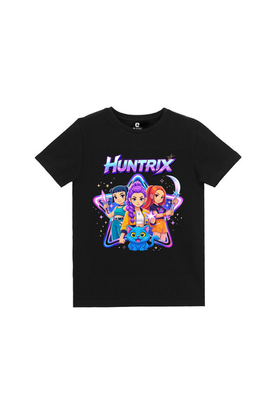 EZ Design تي شيرت للأطفال بتصميم مطبوع من K-Pop Huntrix