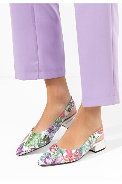 B T Shoes Γόβες slingback Melizia πολύχρωμες