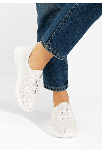 B T Shoes Παπούτσια Casual Lafora λευκά