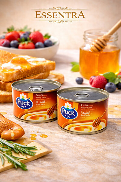 Essentra Home Puck Bal Aromalı Krema 170 g (2’li Set) Tatlılar ve Kahvaltı İçin