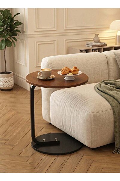 Generic Scandinavian Style Round Coffee Table - Durable Side Table or End Tab...