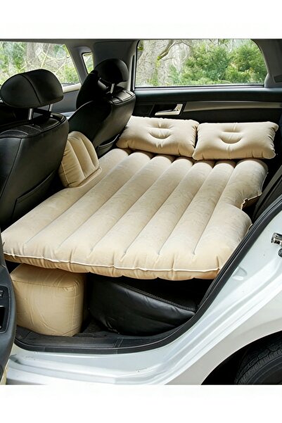 Generic سرير سيارة قابل للنفخ، فراش نوم خلفي للسيارات الرياضية متعددة الاستخد...