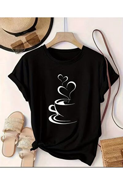 LİNA06 New Plus Size Women's T-Shirt Top, Spring Summer Autumn Short Sleeve P...