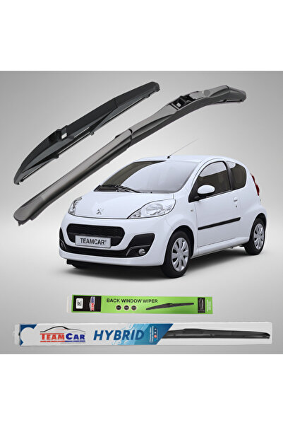 TEAMCAR Peugeot 107 3-θυρο Facelift II (2012-2014) Υβριδικοί Υαλοκαθαριστήρες...