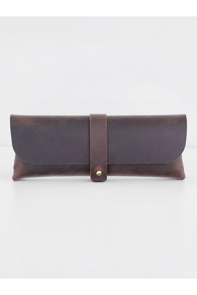 NZCLUB حافظة أقلام من الجلد بنسبة 100%، حقيبة تخزين أدوات مكتبية، صندوق نظارا...