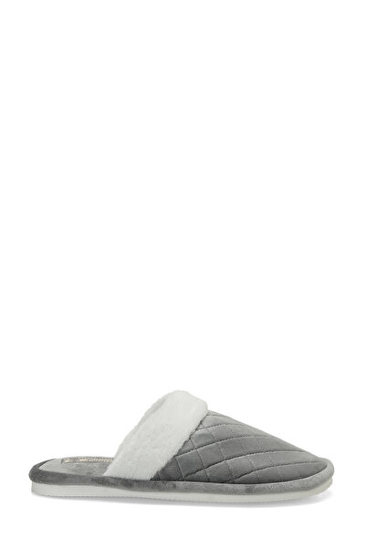 Polaris 609099.Z5PR ΓΚΡΙ Γυναικείες παντόφλες σπιτιού