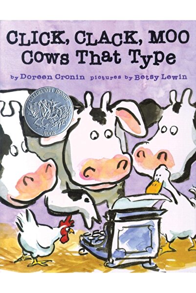 Atheneum Books كتاب "كليك كلاك موه كوزز ذا تايب" - غلاف صلب