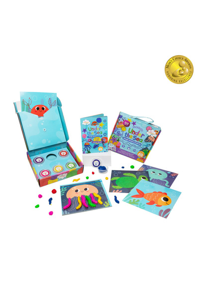 Creative Box Σετ Αισθητηριακής Πλαστοζυμαράκιας – Υποβρύχιος Κόσμος