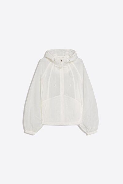 Bershka Naylon kapüşonlu ceket