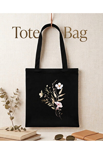 Boom town Cloth Bag Black