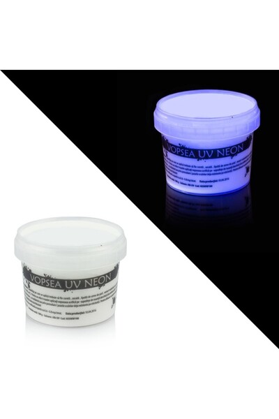 OEM Νέον UV λευκή βαφή 100 γρ.