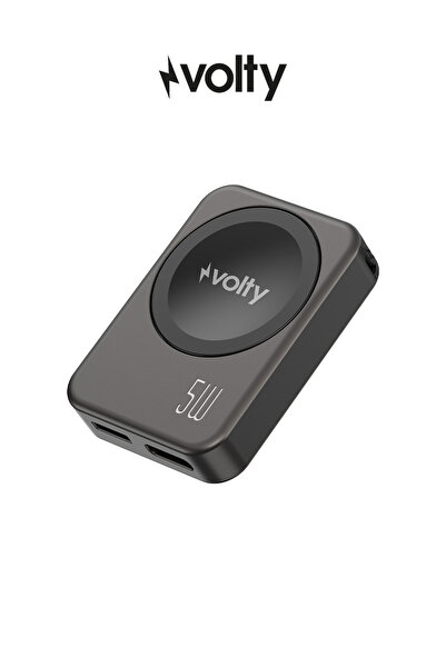 Volty Kablosuz Şarj Standı | 5W, Akıllı Saat Uyumlu, Taşınabilir Ultra Küçük,...