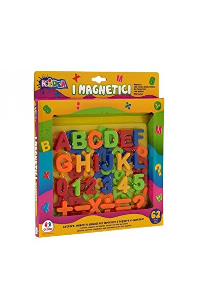 GLOBO Set Litere Si Cifre Magnetice 67 Piese