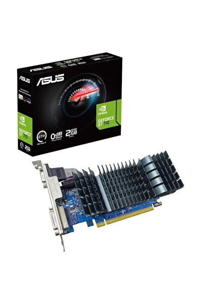ASUS Placa video GT710-SL-2GD5-BRK-EVO, 2GB, GDDR5, 64bit, VGA, 1xDVI, 1xHDMI