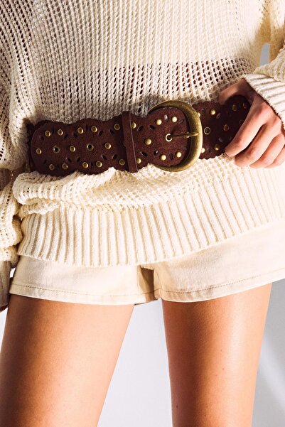 Bershka Mikro delikli kemer