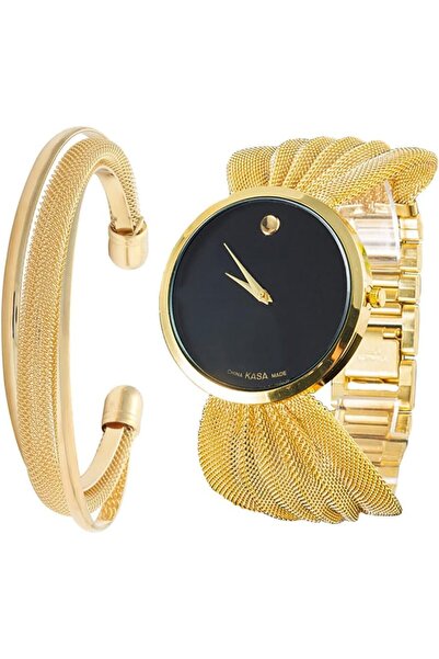 Yelajoy Women's Watch and Bracelet Gift Set, Fashion Broadband Ladies Watch f...